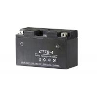 【NBSバッテリー】 CT7B-4 スタンダードバッテリー (液入充電済)  (GT7B-4 互換)