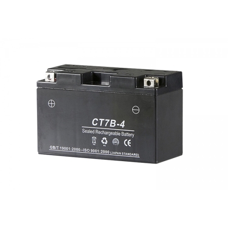【NBSバッテリー】 CT7B-4 スタンダードバッテリー (液入充電済)  (GT7B-4 互換)