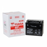 【台湾YUASA】 ユアサ 液入りバッテリー YTX12-BS