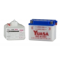 【台湾YUASA】 ユアサ 液別開放型バッテリー YB4L-B