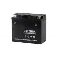 【NBSバッテリー】 GELバッテリー GET12B-4 (液入充電済) (YT12B-BS/GT12B-4 互換)