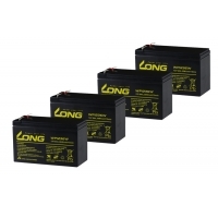 LONGバッテリー WP1236Ｗ 4個セット UPS (無停電電源装置) 12V9Ah