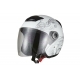 グラフィックジェットヘルメット XLサイズ ホワイト