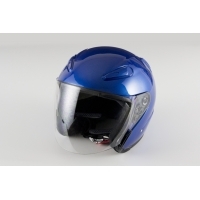 エアロフォルムジェットヘルメット Mサイズ ブルー