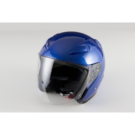 エアロフォルムジェットヘルメット Lサイズ ブルー