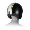 ≪価格改定≫ヘルメットスモールジェット タイプA ブラック/アイボリー　A-611C