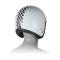 ≪価格改定≫ヘルメット スモールジェット　タイプB　ホワイト/ブラック A-611C