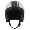 ≪価格改定≫ヘルメットスモールジェット タイプC ホワイト/ブラック　A-611C