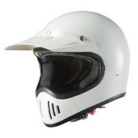 ヘルメット　ビンテージフルフェイス　A-728　ホワイト　Mサイズ