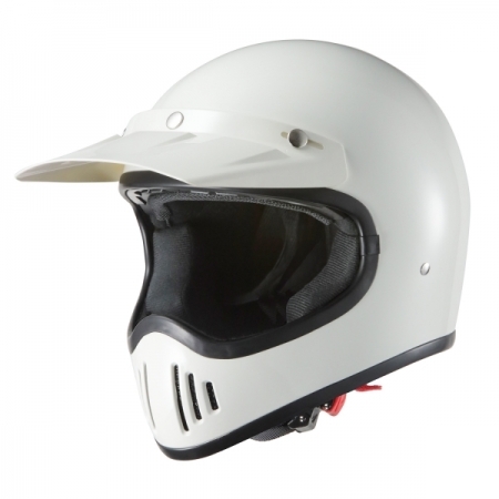 ヘルメット　ビンテージフルフェイス　A-728　ホワイト　Mサイズ