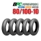BPCタイヤシリーズ　80/100-10　5本セット