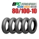 ◎BPCタイヤシリーズ　80/100-10　5本セット