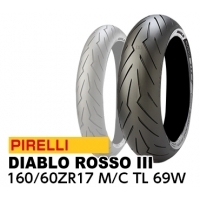 PIRELLI DIABLO ROSSO III 160/60ZR17 M/C TL (69W) 2635400
