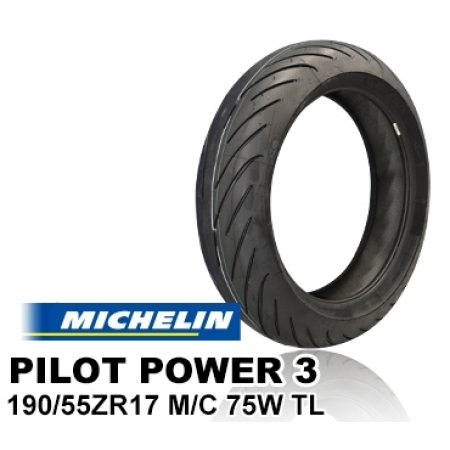 MICHELIN(ミシュラン) PILOT POWER3 190/55ZR17  TL 037560