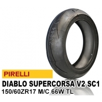 PIRELLI DIABLO SUPER CORSA V2 SC1 150/60ZR17 2333500
