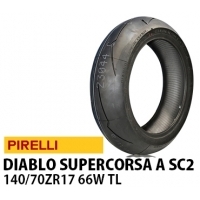 PIRELLI DIABLO SUPER CORSA A 140/70ZR17 (66W) SC2  2561700
