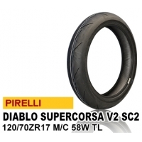 PIRELLI DIABLO SUPER CORSA V2 SC2 120/70ZR17 2303600