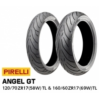 PIRELLI(ピレリ)  ANGEL GT 120/70ZR17 (58W) TL & 160/60ZR17 (69W) TL【前後セット】