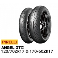 PIRELLI(ピレリ)  ANGEL GT II　120/70ZR17 M/C(58W) TL＆170/60ZR17 M/C(72W) TL