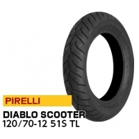PIRELLI DIABLO SCOOTER F 120/70-12 51S TL  1840700