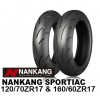NANKANG(ナンカン)  SPORTIAC 120/70ZR17 & 160/60ZR17 前後セット